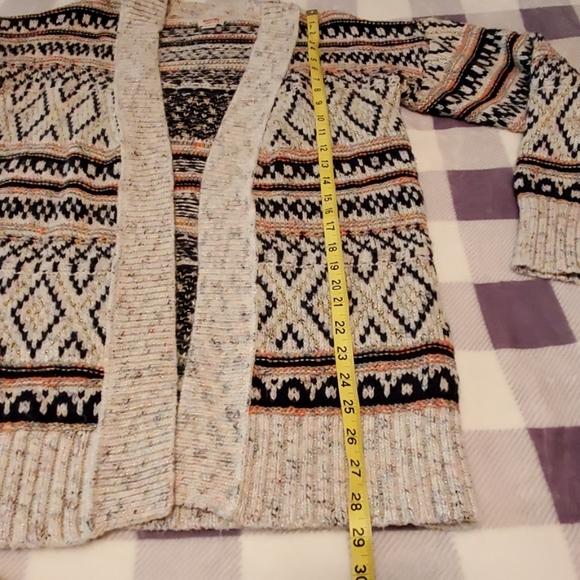 Mossimo Aztec Open Front Cardigan - Picture 5 of 8